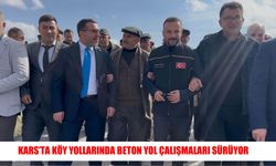 Kars’ta köylerin ulaşım altyapısı güçlendiriliyor