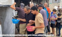 Yüksekova’dan Gazze’deki ihtiyaç sahiplerine yardım eli