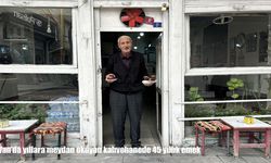 Van’da 45 yıllık kahvehane geleneğini yaşatıyor