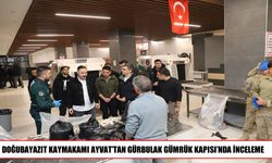 Gürbulak Gümrük Kapısı’nda Çalışmalar Yerinde İncelendi