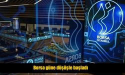 Borsa güne negatif başladı