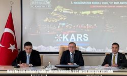 Kars’ta 69,6 milyar liralık yatırım için 335 proje yürütülüyor