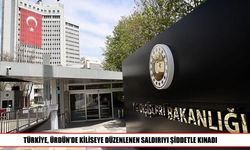 Dışişleri Bakanlığı, Ürdün’deki Kilise Saldırısını Kınadı