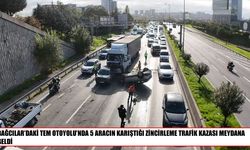 TEM Otoyolu’nda Zincirleme Kaza: 2 Kişi Yaralandı