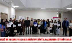 Elazığ’da kadınlara girişimcilik ve finansal okuryazarlık eğitimi