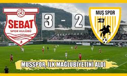 Muşspor’un yenilmezlik serisi sona erdi!