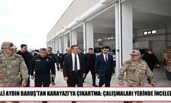 Vali Aydın Baruş Karayazı’da çalışmaları yerinde inceledi