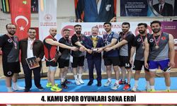 Kamu çalışanlarını buluşturan spor oyunları tamamlandı