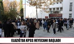 Elazığ’da binlerce aday KPSS için sınav salonlarında