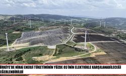 Türkiye’de enerji tüketiminin yüzde 85’i elektrikle karşılanabilir