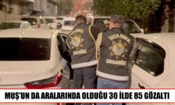 İstanbul merkezli operasyon Muş’a da sıçradı: 85 gözaltı