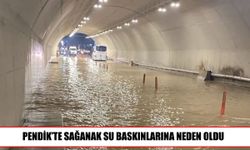 İstanbul’da sağanak yolları göle çevirdi
