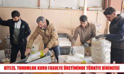Kuru fasulye üretiminde Bitlis’in liderliği dikkat çekiyor