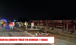Iğdır’da tır kazası: Sürücü yaralandı