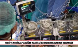 Türkiye’nin yerli kalp-akciğer makinesi 57 hastaya umut oldu