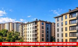 İstanbul’da Çöken Binanın Hak Sahipleri İçin Yeni Konutlar Hazır