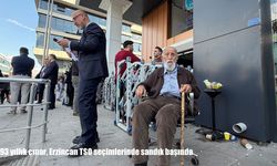 93 yıllık çınar, Erzincan TSO seçimlerinde sandık başında
