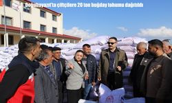 Doğubayazıt’ta çiftçilere yüzde 70 hibeli 20 ton buğday tohumu