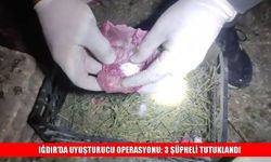 Iğdır’da Uyuşturucu Ticaretine Darbe: 3 Tutuklama