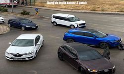 Elazığ’da trafik kazası: 3 yaralı