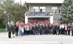 Erzincan Fen Lisesi öğrencileri Mehmetçiklerle bir araya geldi