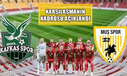 Muşspor-İnegöl karşılaşmasının ilk 11’leri açıklandı