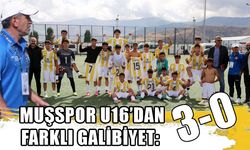 Muşspor evinde farklı kazandı: 3-0