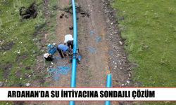 Ardahan’da içme suyu kapasitesi sondajla artırılıyor