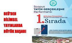 BEÜ’nün bilimsel yayın başarısı dikkat çekti
