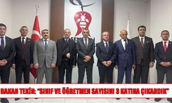 Bakan Tekin: Hakkâri’de sınıf ve öğretmen sayısı 3 kat arttı