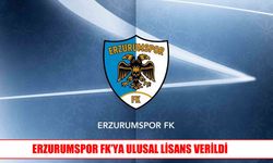 Erzurumspor FK’ya TFF’den Ulusal Lisans