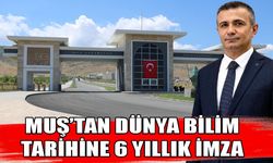 Dünyanın en etkili bilimcileri listesinde Muş rüzgarı