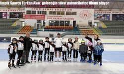 Olimpik Sporcu Furkan Akar, geleceğin sürat patencilerine ilham oluyor