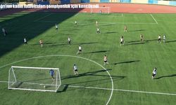 Ağrı'nın kadın futbolcuları şampiyonluk için kenetlendi