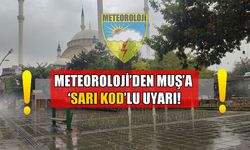 Meteoroloji’den Muş için "Sarı Kodlu" sağanak uyarısı