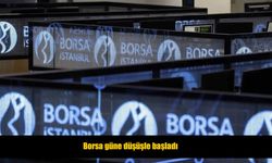 Borsa güne negatif başladı