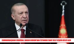 Cumhurbaşkanı Erdoğan, Bakan Kurum’dan sel çalışmalarını dinledi