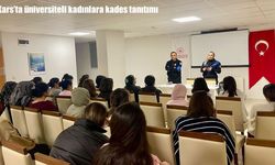 Kars Emniyetinden üniversiteli kadınlara KADES bilgilendirmesi