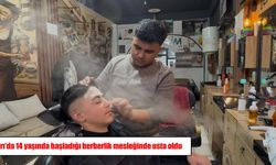 Patnos’ta 14 yaşında başladığı meslekte usta oldu