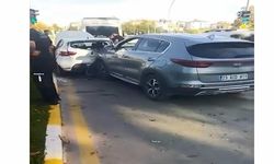 Elazığ’da zincirleme trafik kazası: 1 yaralı