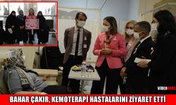 Bahar Çakır’dan kanser hastalarına moral ziyareti