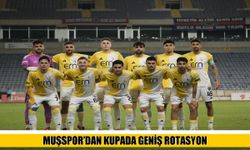 Muşspor kupada rotasyona gitti, az süre alan oyunculara şans verdi