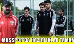 Muşspor’da hazırlıklar tamamlandı: Gözler Adana Demirspor maçında