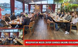 İnegöl’de Muşspor rüzgarı: Galibiyet sonrası Yus-et Restoran’da anlamlı gece