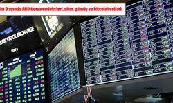 Yılın 9 ayında ABD borsa endeksleri, altın, gümüş ve bitcoini solladı