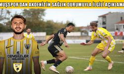 Muşspor’a Onur Akdeniz’den kötü haber