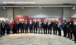 Asker ressamlar sergisinde iki kuşak buluştu