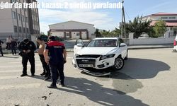 Iğdır’da trafik kazası: 2 sürücü yaralandı