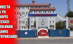 Muş'ta 5 yıl hapis cezası bulunan firari şahıs yakalandı