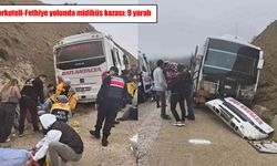 Antalya’da yolcu midibüsü kayalıklara çarptı: 9 yaralı